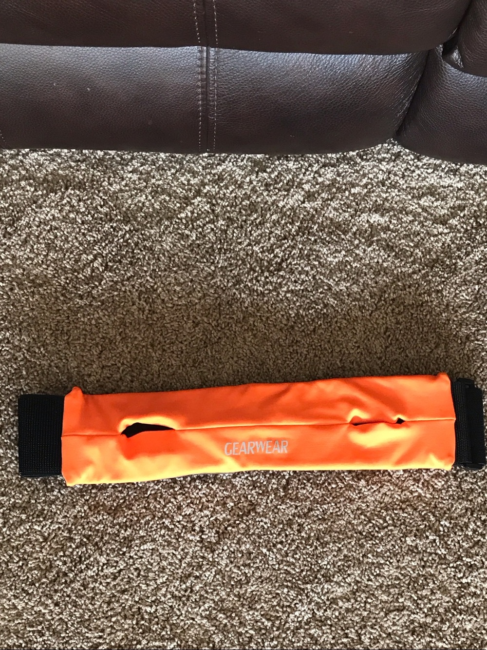 Gear wear waist running belt